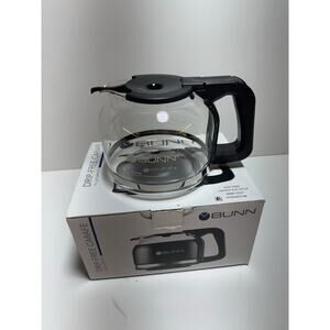 Bunn Replacement 10 Cup Glass Coffee Carafe Drip Free Shatter Resistant New
